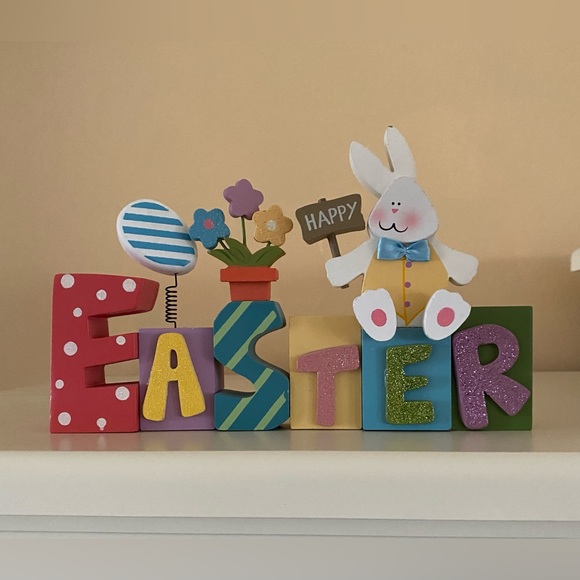 Kohl's Other - EASTER ACCENT WOOD DECORATION |NWT